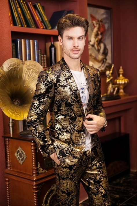 Versace wedding suit